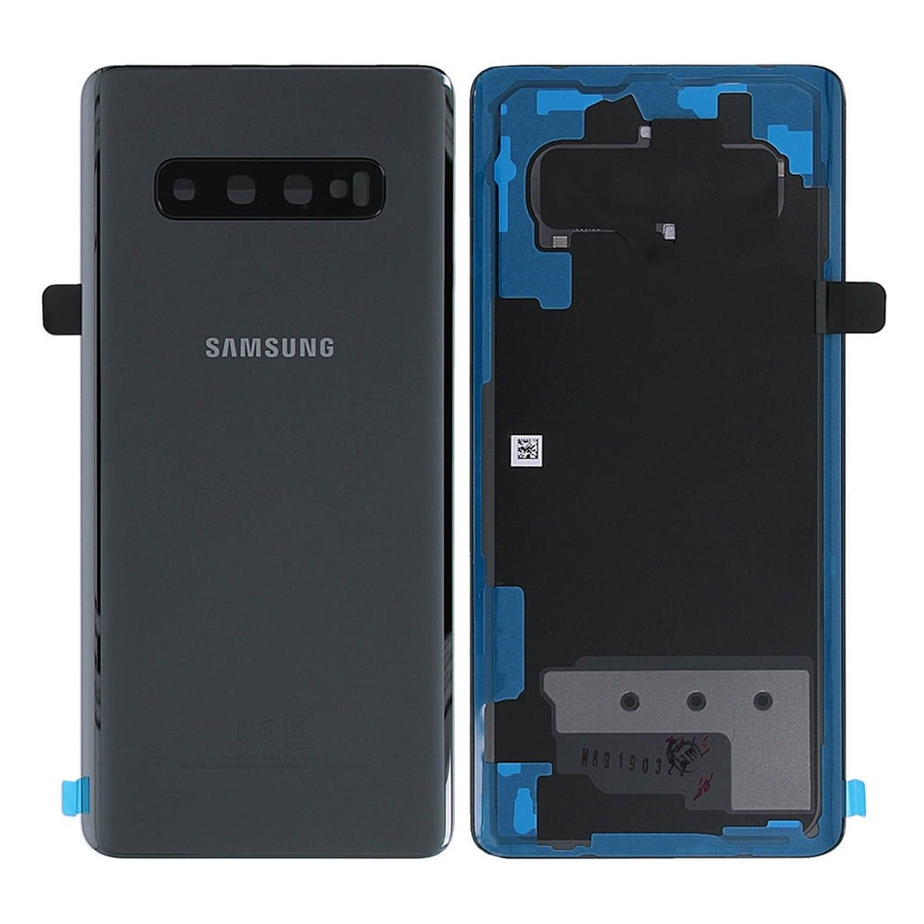 Samsung Galaxy S10 Plus (SM - G975F) Baksida Original - Keramik Svart