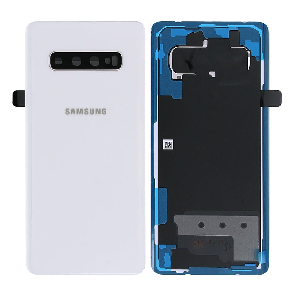 Samsung Galaxy S10 Plus (SM - G975F) Baksida Original - Keramik Vit