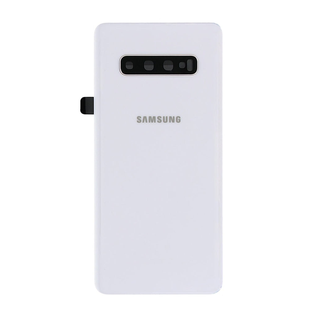 Samsung Galaxy S10 Plus (SM - G975F) Baksida Original - Keramik Vit