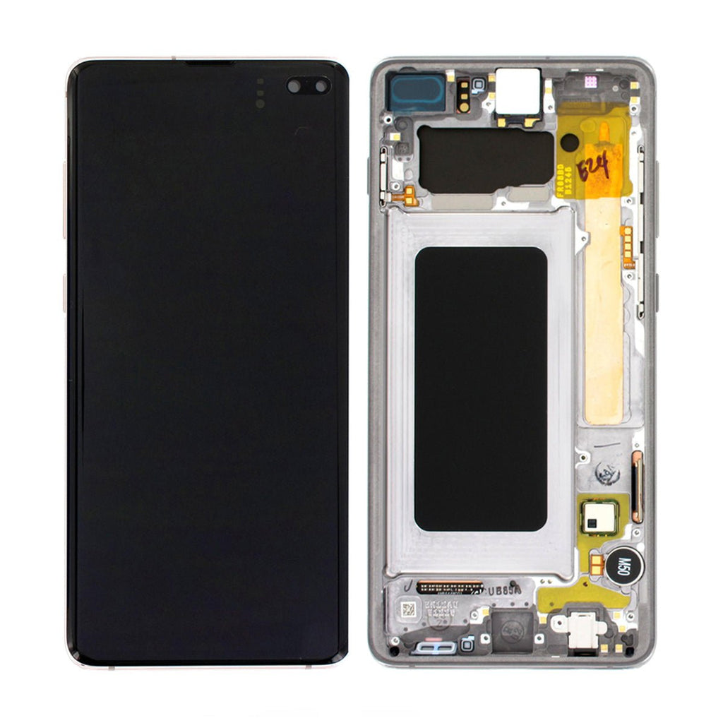 Samsung Galaxy S10 Plus (SM - G975F) Skärm med LCD Display Original - Svart