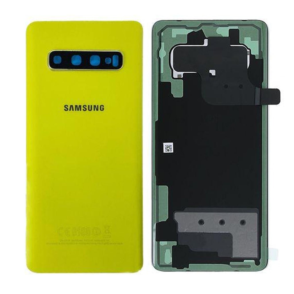 Samsung Galaxy S10 (SM - G973F) Baksida - Gul