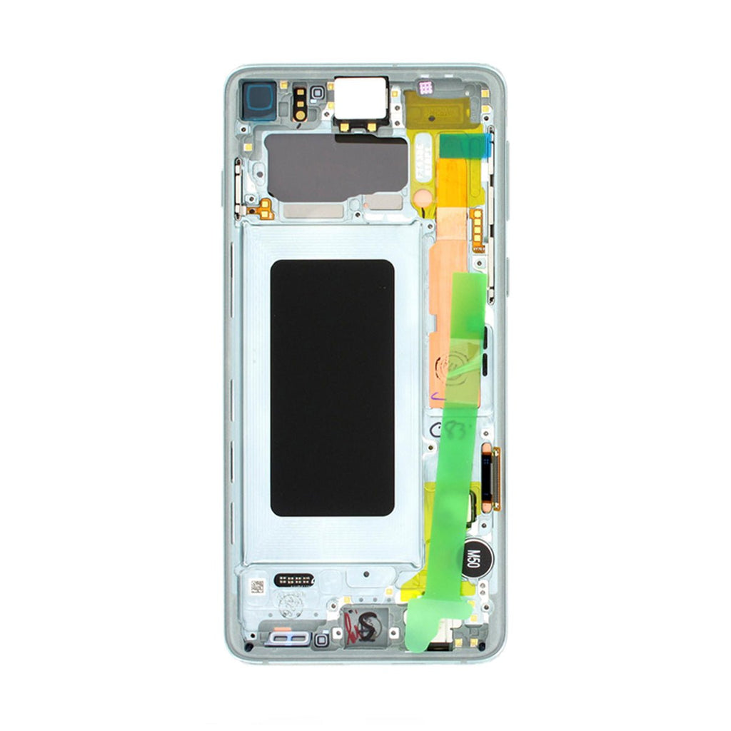 Samsung Galaxy S10 (SM - G973F) Skärm med LCD Display Original - Grön