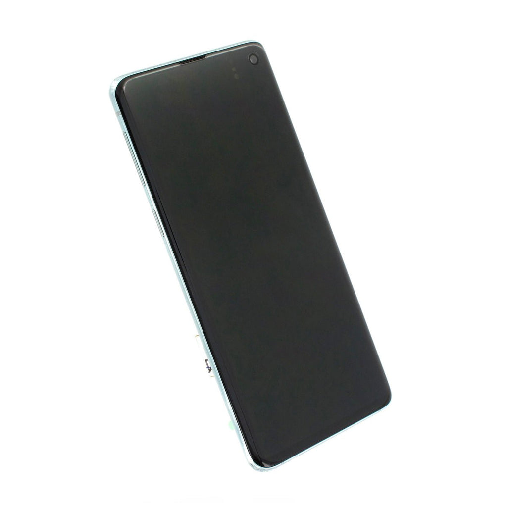 Samsung Galaxy S10 (SM - G973F) Skärm med LCD Display Original - Grön